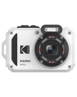 Kodak Pixpro WPZ2 -kompaktikamera, valkoinen