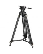 SmallRig 3751B Heavy-Duty Fluid Head Tripod AD-01 -jalustapaketti