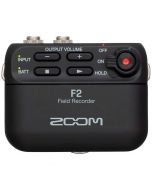 Zoom F2 32-bit Field Recorder -audiotallennin, musta